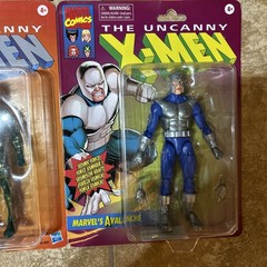 Uncanny Xmen Lot Of 4 Figures – Longshot, Multiple man x2 & Avanlanche