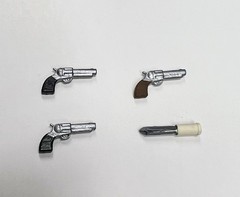 Gabriel Lone Ranger &Tonto Gun &Knife Set For 3 3/4 Figures One Set Of Each!
