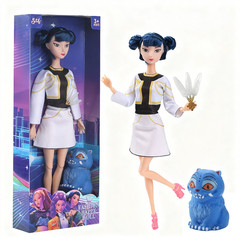 Cosplay K-Pop Devil Demon Hunters Singing Dolls Music & Light Collectible Figure