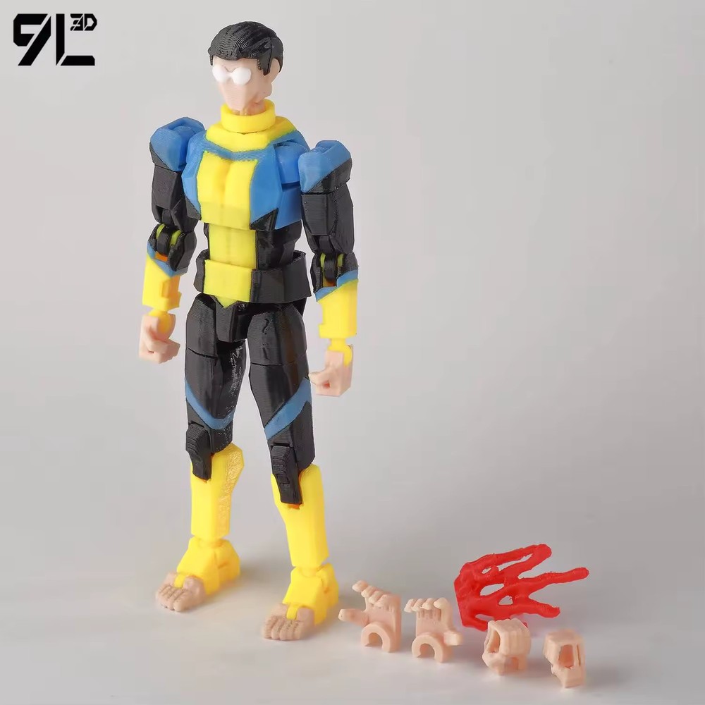 Overlord Dummy13 T13 Unbeatable Action Figure Anime Collectible Model Toy