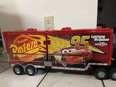 Disney Cars Super Track Mack Transforming Truck Racetrack SHELL ONLY Incomplete