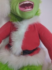 Dr Seuss How The Grinch Stole Christmas Transforming Talking Plush 2000 Works E6