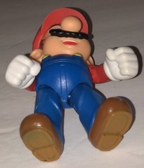 Lot Super Mario Bros. Nintendo 2014 Video Game Figures; Mario, Mushroom, Coin