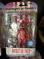 LOT of 6 FIVE NIGHTS AT FREDDY’S Pizzeria Simulator Action Figures Set 2019