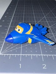 Super Wings Transform-A-Bots Jerome Jet Airplane 2” Action Figure Audley 2014