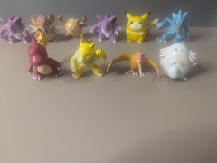 Lot Of 10 Vintage Tomy Pokemon Figures China 1.5″