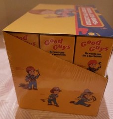 NECA CHUCKY BLIND BOX SERIES 1 RETAIL CASE OF 6 SEALED, PLUS 3 EXTRA FIGURES