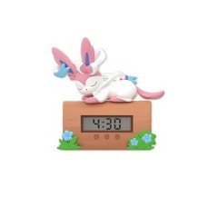 Pokemon Character Desk Clock Figure Pikachu Sylveon Rowlet Sprigatito