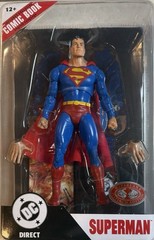 DC MULTIVERSE MCFARLANE SUPERMAN! PLATINUM CHASE! PAGE PUNCHER! FREE SHIPPING!