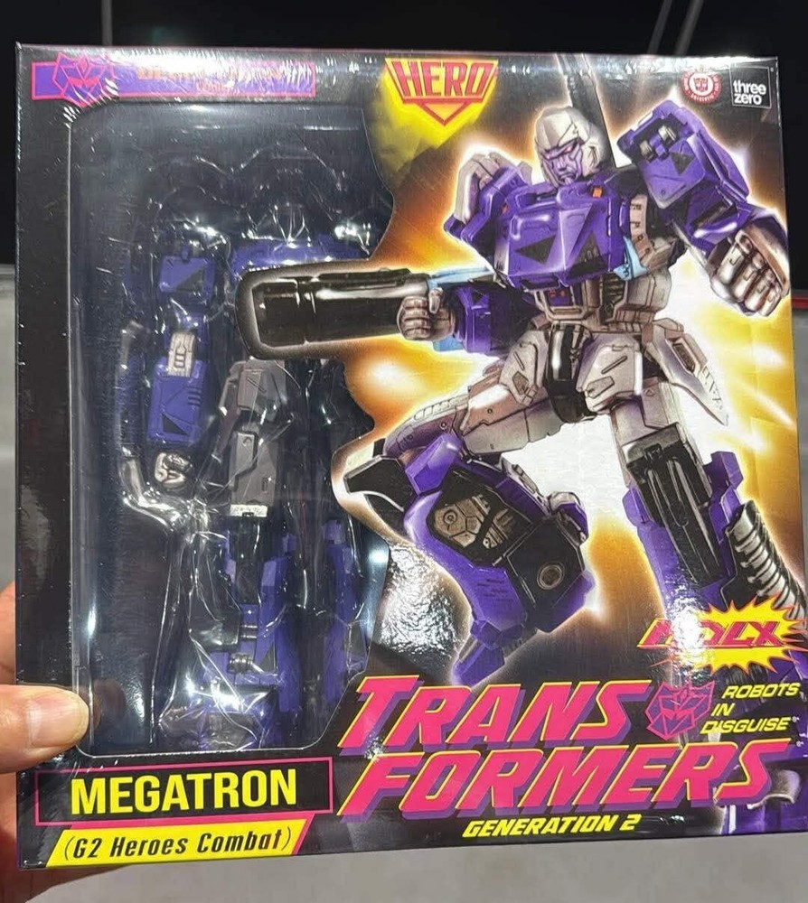 SDCC 2026 ThreeZero Transformers MDLX G2 Heroes Combat Megatron Exclusive