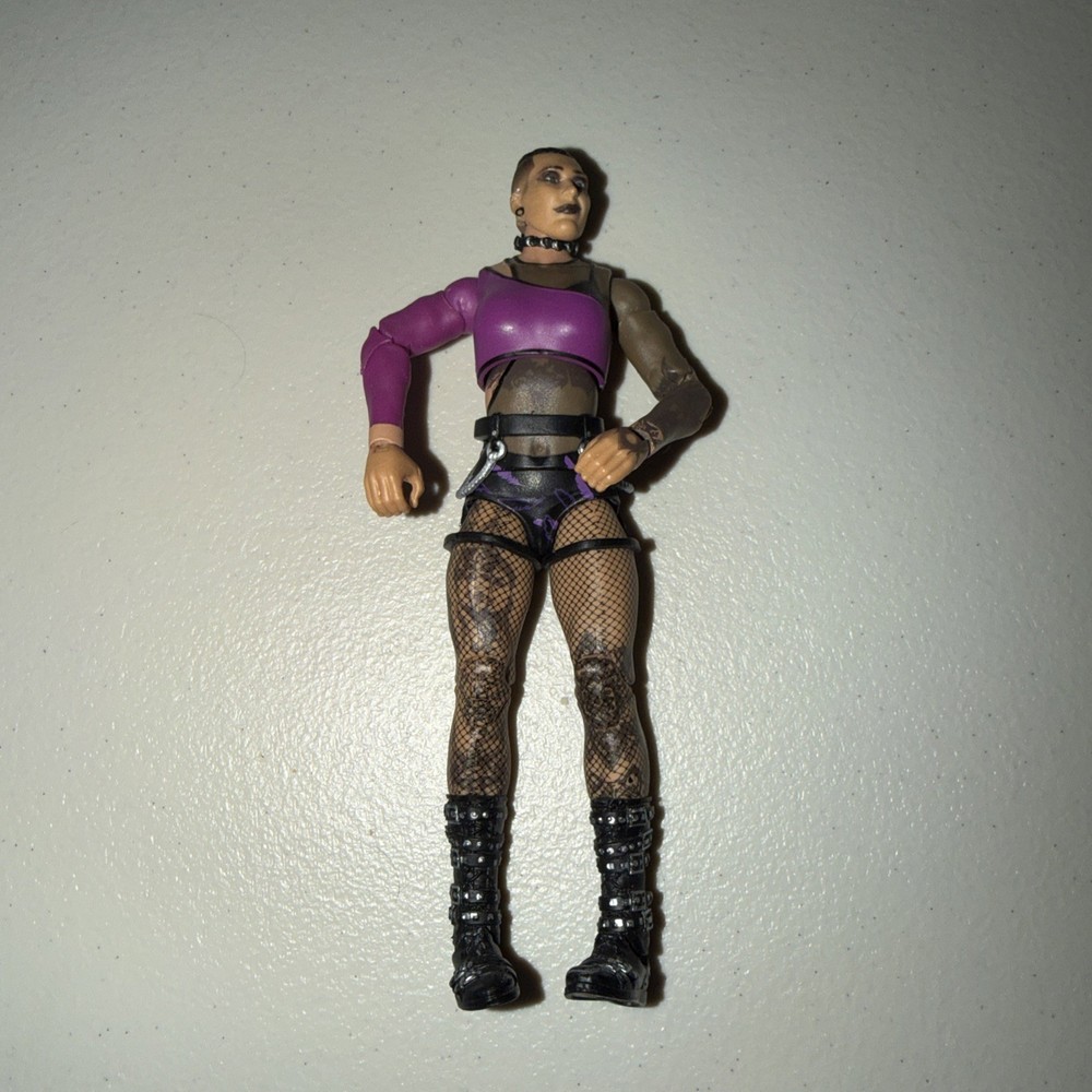 WWE Elite Rhea Ripley Series 102 Wrestling Action Figure: Judgment Day