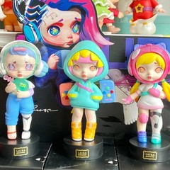 TOYCITY Laura Cyberpunk Series Confirmed Blind Box Action Figure Doll Toys Gift