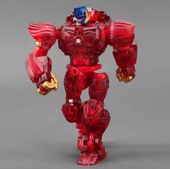 New Deformabl Robot Optimus Primal Maximal Caesar RT-01R Red Action Figure Toys
