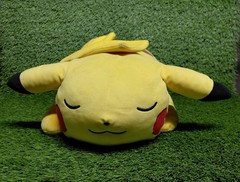 Pokemon Sleeping Pikachu Plush Soft Jumbo Large Pillow Buddy 18” Jazwares 2022