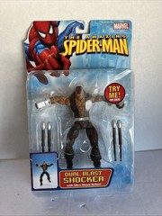 TOY BIZ THE AMAZING SPIDER-MAN DUAL BLAST SHOCKER 6″ ACTION FIGURE