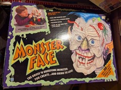 1992 HASBRO MONSTER FACE Playset Toy Halloween MISB Sealed Box Brand New Horror