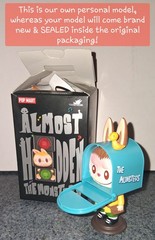 NWT 2024 Pop Mart The Monsters Almost Hidden “Mailbox” Labubu Figure SEALED BAG
