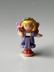 Vintage 1996 Bluebird Polly Pocket Polly’s Toyland Fairy Princess Figure