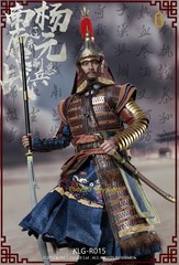 KongLingGe KLG-R015 Deputy General of Liaodong War Yang Yuan 1/6 Figure In Stock