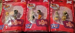 Puppyy In My Pocket Sunrise Town 3 4 Pack Sets NEW 12 PUPPIES Rare