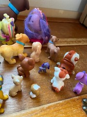Mixed Lot of Cute Plastic Rubber TV Movie & Not Puppy Dog Figures Animals –