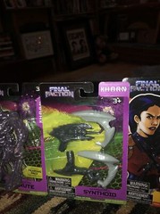 FINAL FACTION ACTION FIGURE LOT of 4 Shift Synthoid + Weapon Brute Free Ship!