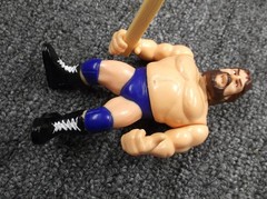 1991 WWF Hacksaw Jim Dugan Action Figure with 2×4- FREE SHIPPING
