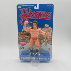 MATTEL WWE LJN RETRO STYLE 8” THE ULTIMATE WARRIOR BLUE CARD VERSION