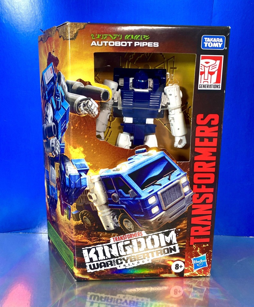 2021 Hasbro Transformers Kingdom War for Cybertron Trilogy Figure: AUTOBOT PIPES