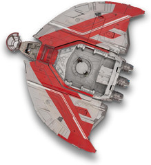 Star Wars Micro Galaxy Squadron Ahsoka Tano’S T-6 Jedi Shuttle – 13-Inch Vehicle
