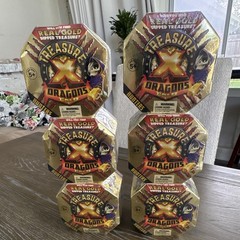 Moose Toys Treasure X Dragons Gold Boxed Set, Real Gold Dipped, Age 5+