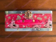 2013 My Little Pony Lunch Box & 48 pc Puzzle & 1 Pinkie Pie Figure Hasbro