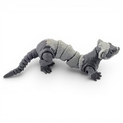 5 PCS Articulated Ferret Bandit Toy 8″ USA Made, Pick-A-Color