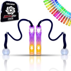 Long-Lasting Battery Power Glow Sticks – 12 Flash Modes