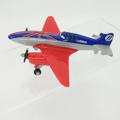 Disney Pixar Planes British Bulldog #11 Die-cast Plastic Toy Plane Mattel Toys