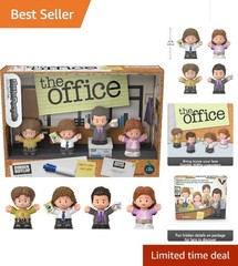 Dunder Mifflin Collection: 4 Iconic Figures from The Office – Display Ready
