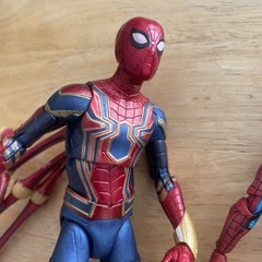 Mafex Spider-Man No. 108 Comic Paint Medicom Toy Marvel Lot Tom Holland X3