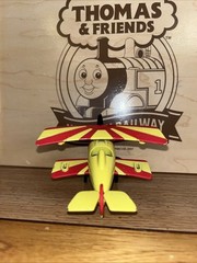 TIGER MOTH ! THOMAS FRIENDS TRAIN ERTL DIECAST SODOR BI PLANE BANDAI JAPAN