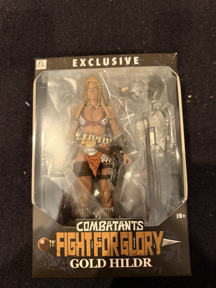 Xesray Studio Fight for Glory Combatants Exclusive Gold Hildr 1/12 Action Figure