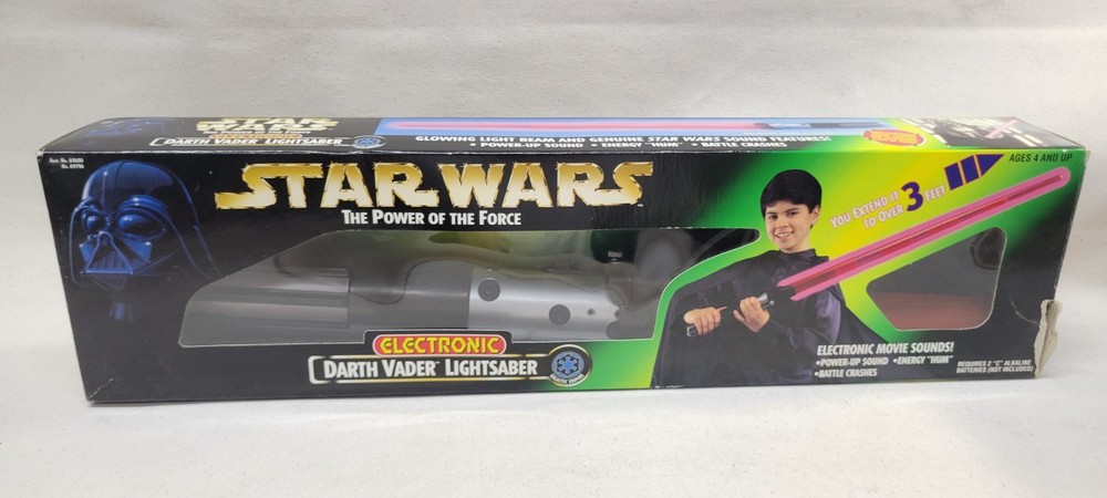 1996 Hasbro Power of The Force Electronic Darth Vader Lightsaber