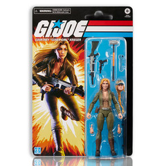G.I. Joe Classified Series Retro Cardback Courtney “Cover Girl” Krieger 6-Inch