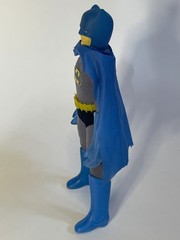 Very Nice Vintage 1974 Mego 8″ Batman (Type 1) and Robin (T2) w Minimal Repro