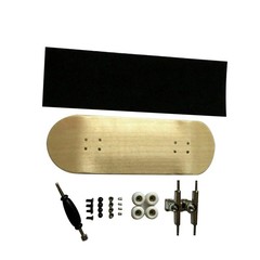 32mm Basic Complete Wooden Maple Handmade Fingerboard Finger Skateboard Pro Set