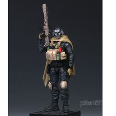 Pre-sale Premium 1/18 3.75″ Vest Cloak Ghost Figure Head Sculpt Weapon Headphone