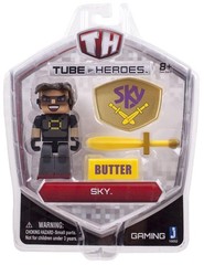 Tube Heroes 3″ Action Figure Sky