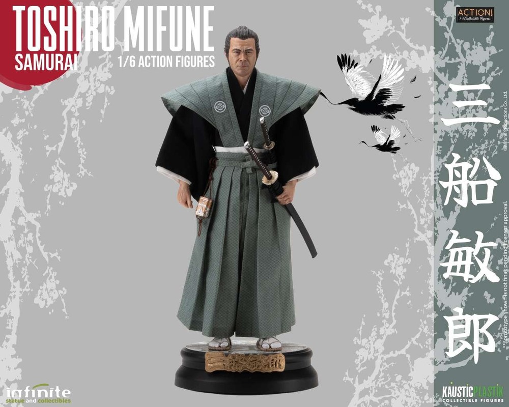Toshiro Mifune Samurai 1/6 Action Figure – Infinite Statue