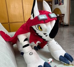 Anime Huckmon Plush Doll Stuffed Soft Pillow Toy 60cm/23.4” Refined Xmas Gift