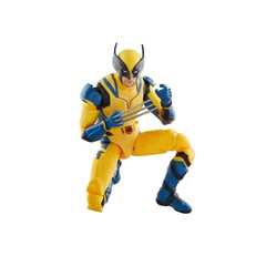 With Box Marvel Legend Wolverine 6 Inch Yellow Suit Deadpool Action Figure Toy