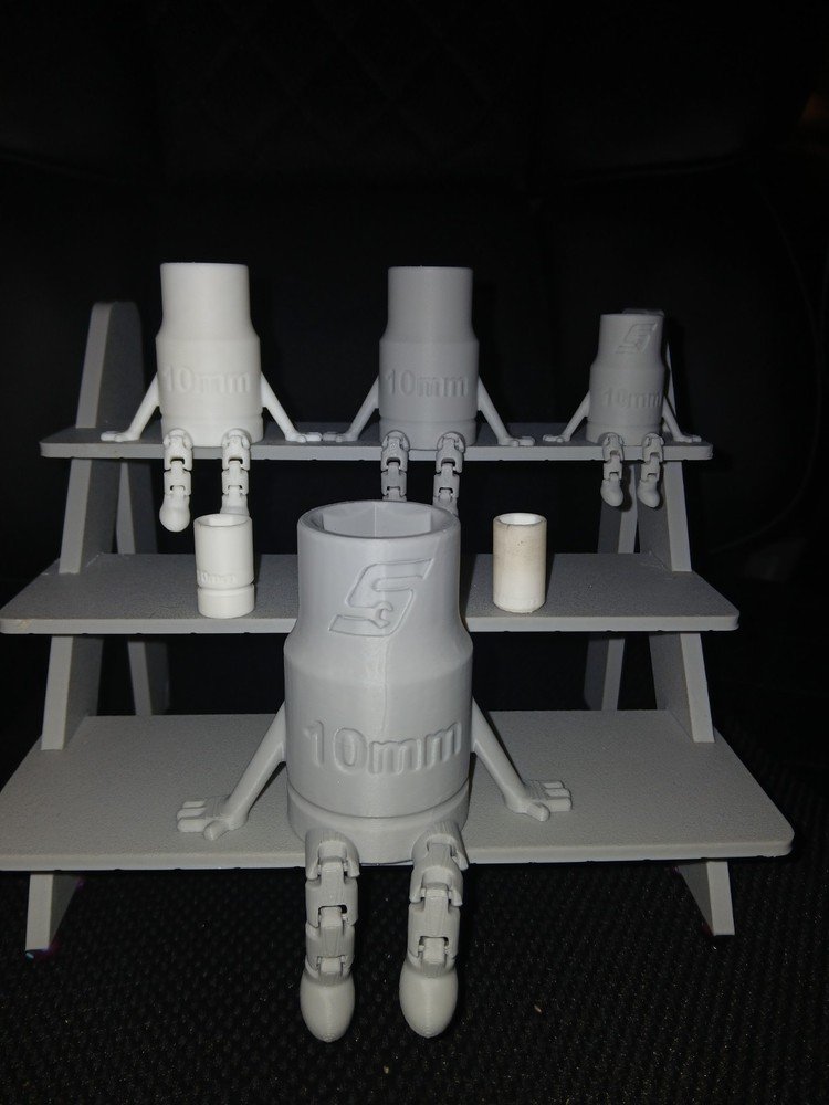 3d printed 10mm Socket Buddy
