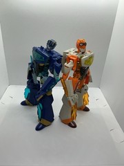 Transformers Animated Jetfire & Jetstorm Safeguard 2008 Hasbro 100% Complete